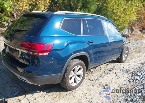 2019 Volkswagen Atlas 3.6L V6 Se W/Technology из США, поврежденный, VIN 1V2WR2CA8KC618988